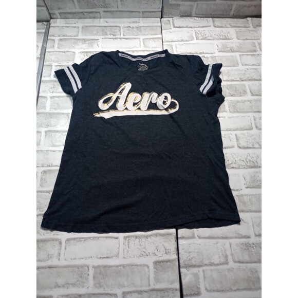 Aeropostale Sport Lot 4  Classic Crew Graphic Logo Tshirts - Picture 5 of 16